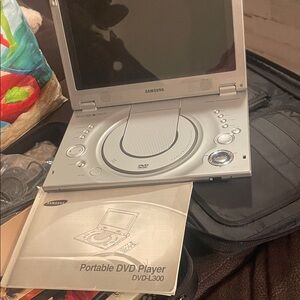Samsung Gray Portable DVD Player